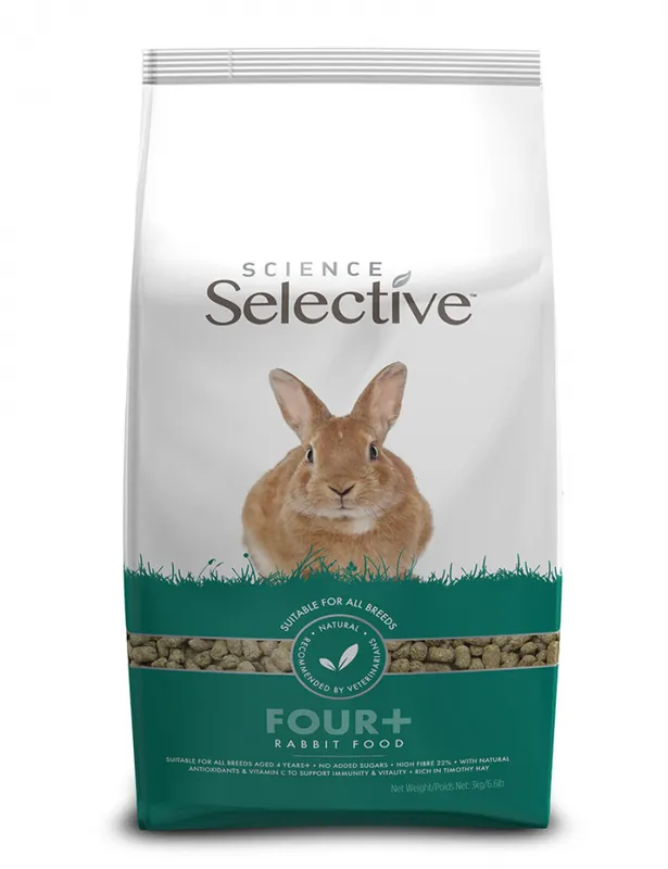 Begränsad tid Sup Selective rabbit 4 +, 1,5 kg