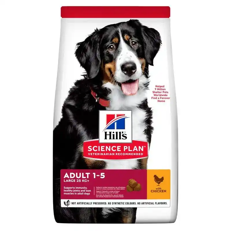 Begränsat erbjudande HILL'S SCIENCE PLAN Adult Large Breed torrfoder med kyckling för hund 14 kg