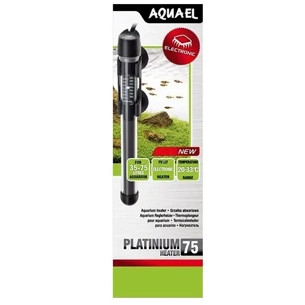 Rabatter Doppvärmare Aquael Platinum 75w