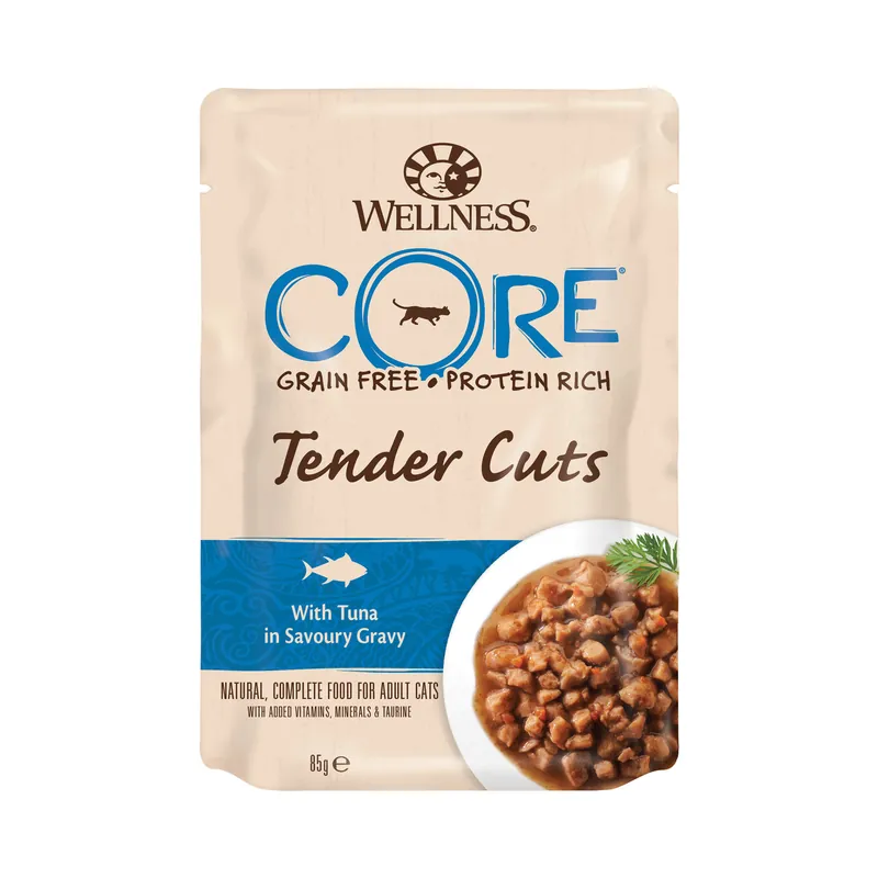 CORE Cat Tender Cuts Tuna 85 g Billigare