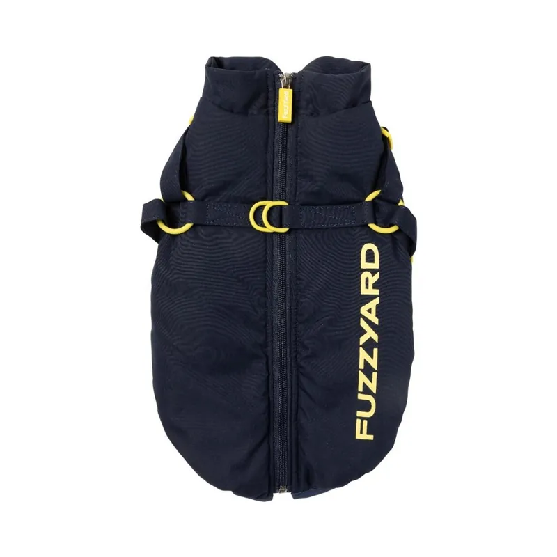 Snabb leverans FuzzYard Pet Products FuzzYard Horizon Jacket Navy Storlek 27