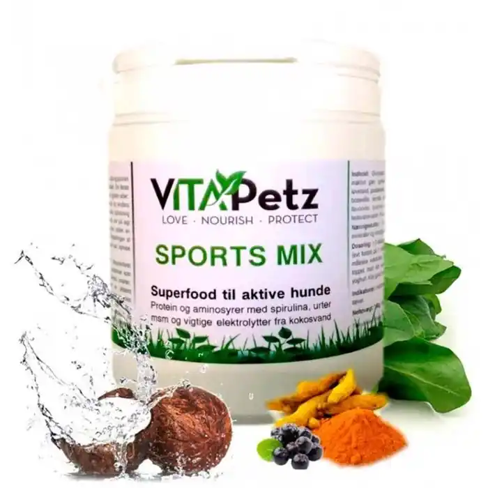 VitaPetz Sports Mix Superfood För Aktiva Hundar Nu Med Probiotika 400 gram Endast idag