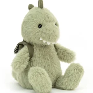 Snabb leverans Dino ryggsäck, 24 cm, Jellycat